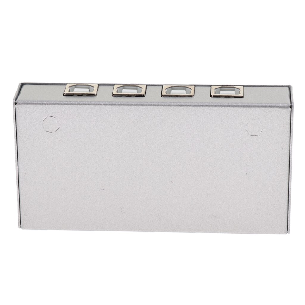 Commutateur de partage automatique USB KVM adaptateur de commutation boîte 4 ordinateur partager 1 Hub de périphérique USB pour Scanner d'imprimante