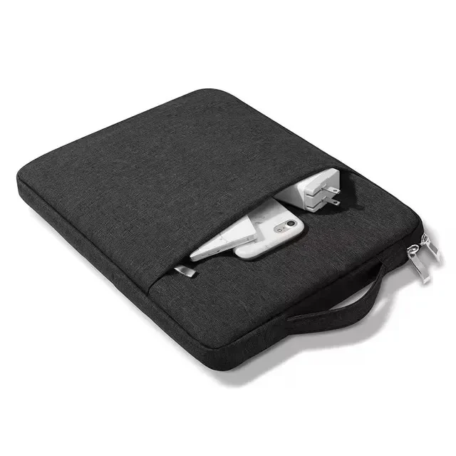 Laptoptas voor iPad 11e generatie 2025 11 inch Air 11 M3 Air7 Air13 Case voor iPad Pro Air 13 10e 10.9 10.2 9.7 12 13 15 inch Tas: ELEVEN / Black