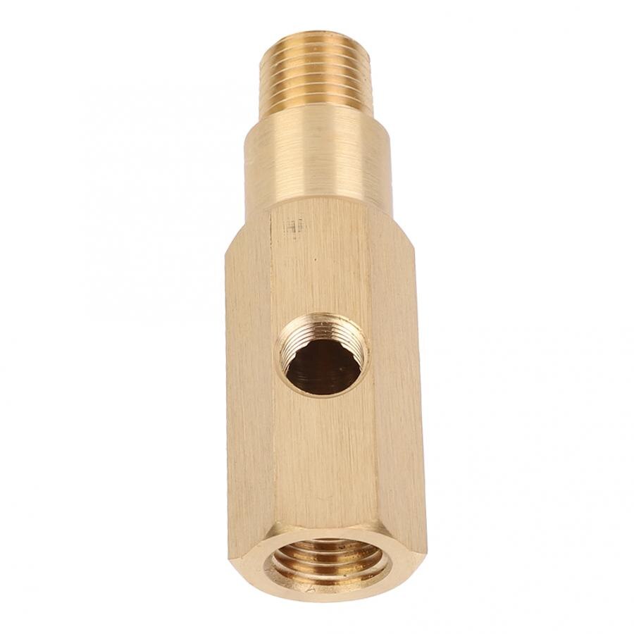 Oil Pressure Gauge Adapter 1/4 NPT Brass T Piece Sender Fit for Ford Falcon BA BF FG - 4.0 and V8 auto