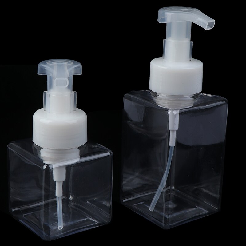 250/350ml Clear Foaming Liquid Soap dispenser Bottle Whipped Mousse Points Bottling Shampoo Lotion Shower Gel Foam Pump Bottles