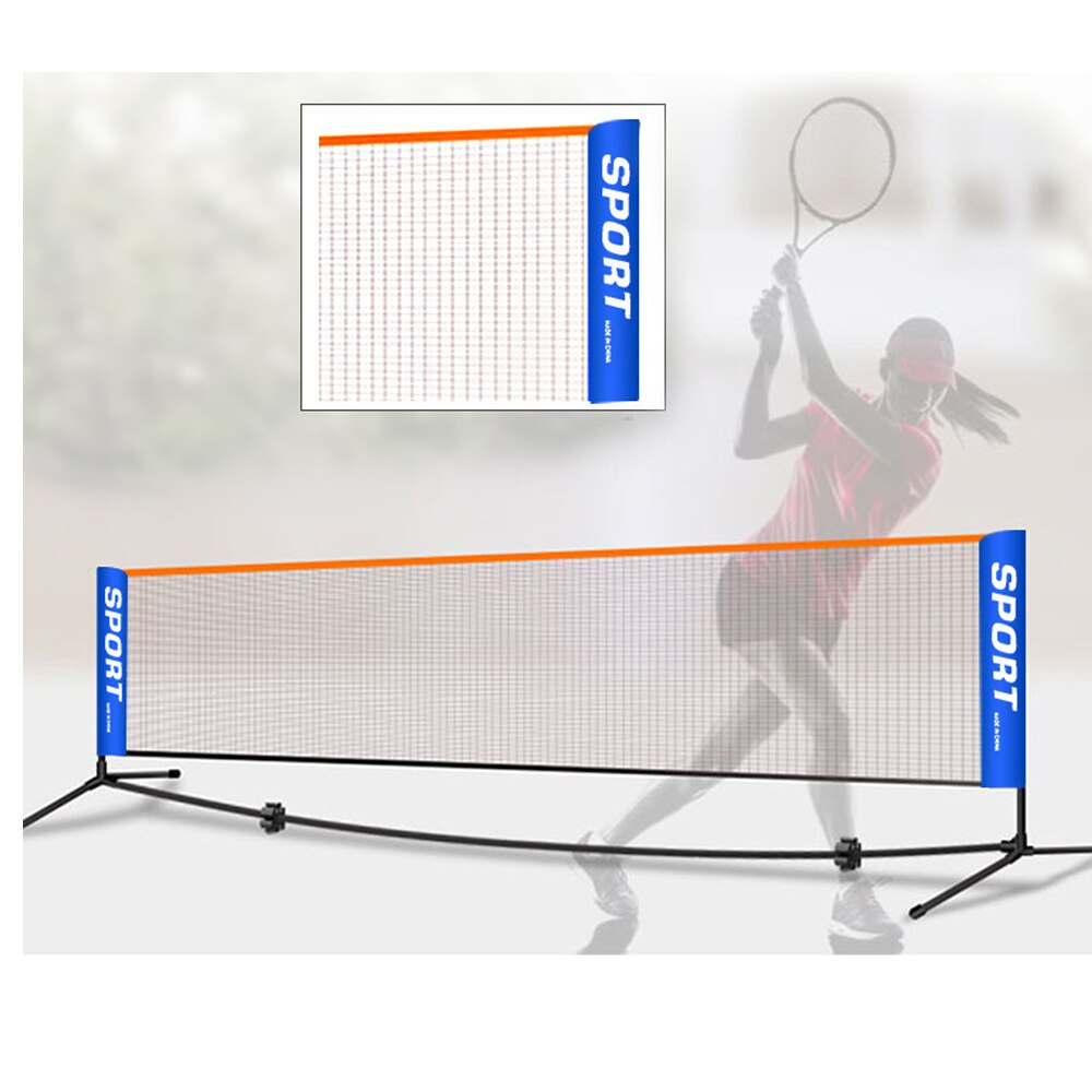 Portable Tennis Net Outdoor Sport Training Standard Indoor Foldable Tennis Ball Net 3.1 Meters 6.1 Meters Available