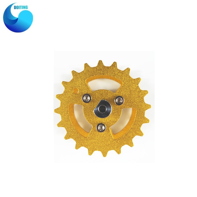Aluminum Alloy Metal Driving Wheel Non-shock-aborbing Driving Wheel for Toy Tank Track Caterpillar Car Chassis Tracked Crawler