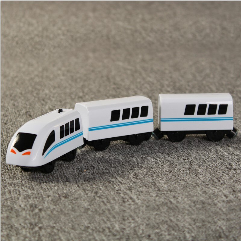 Edwone Allerlei Elektrische Trein Magnetische Auto Track Railway Accessoires Educatief Diy Originele Speelgoed Voor Kinderen