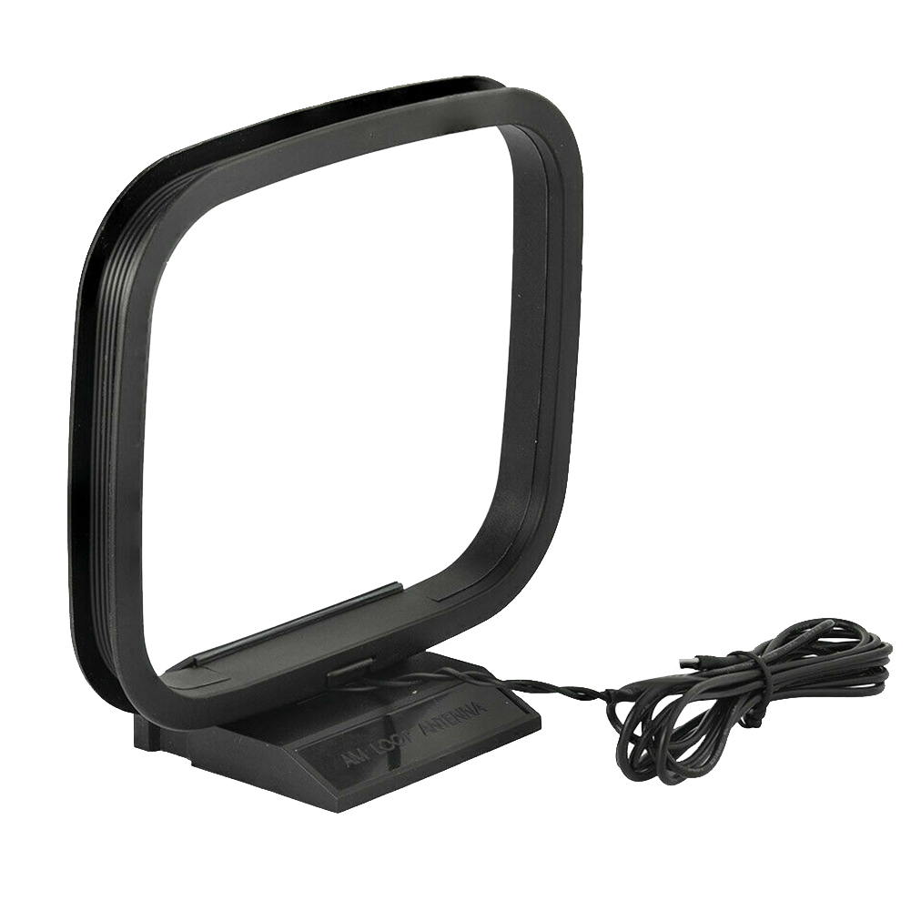 Connecteur de fil Radio FM Stable 2 broches, système Audio antirouille, son stéréo, récepteur de Signal d&#39;intérieur, antenne à boucle AM universelle