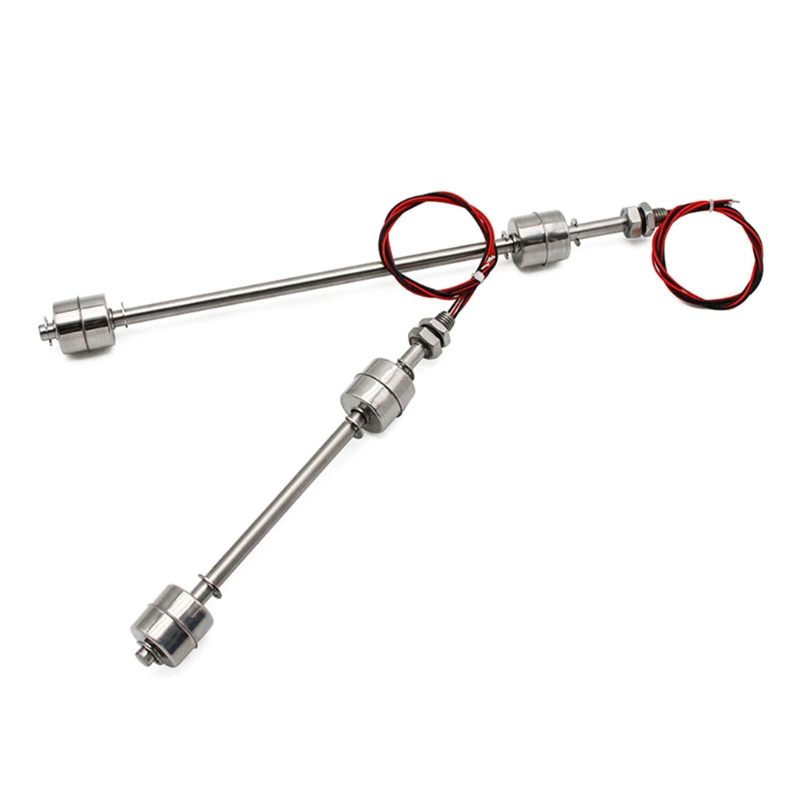 Double Ball Float Switch Tank Liquid 6 Size Pool Water Level Sensor Stainless Steel Float Switch Tank Pool Flow Sensors