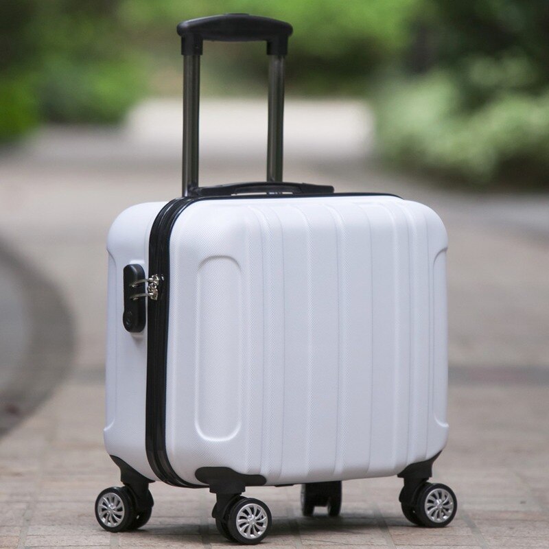 Business Zakenreis Kleine Koffer 16 Inches Stewardess Cabine Universele Wiel 17 Inches Trolley Case Unisex Wachtwoord