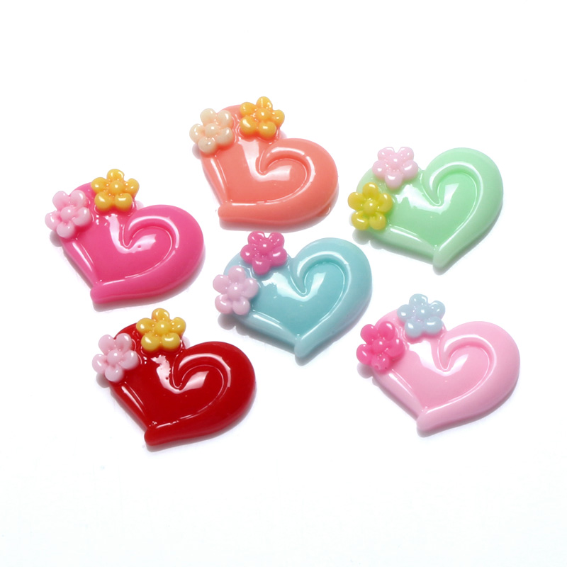 Cabochon en résine mixte, 50 pièces, jolis bonbons, embellissements pour Scrapbooking, accessoires de bricolage, fournitures artisanales de décoration,