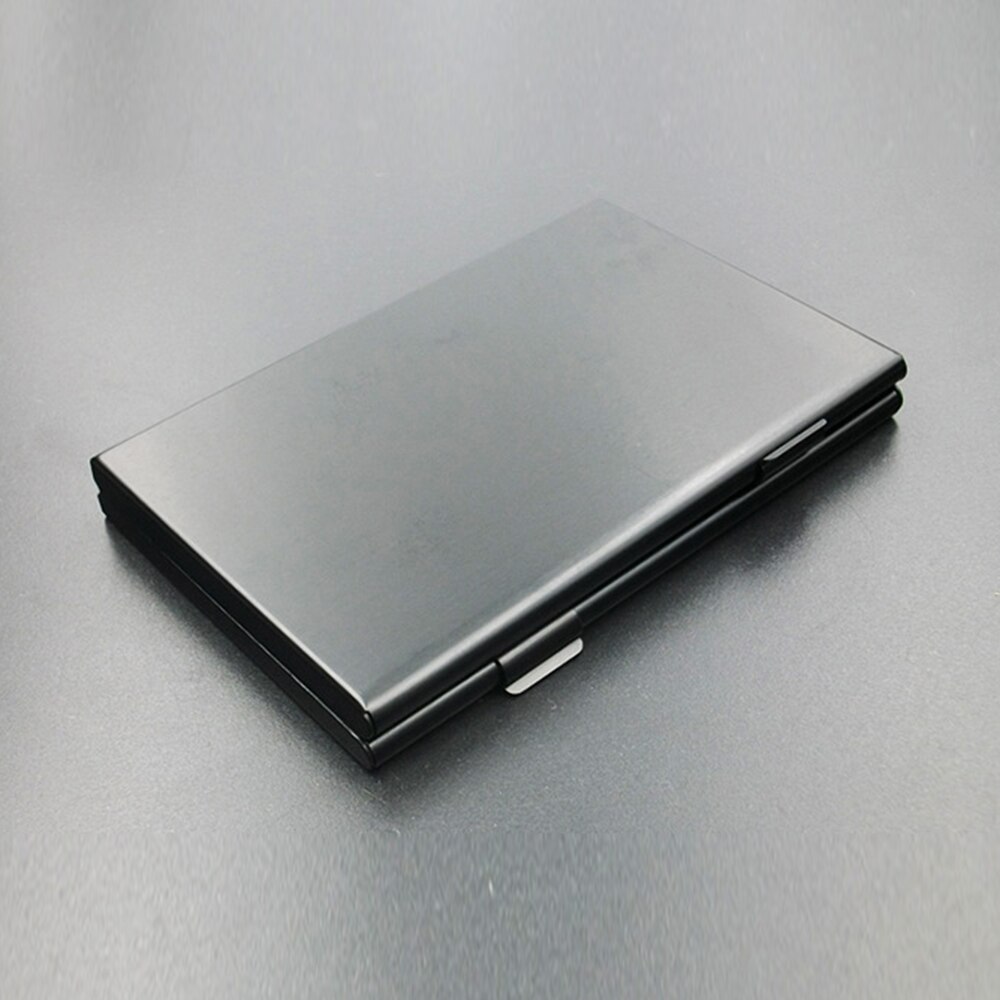 21 In 1 Aluminum SIM SIM Micro Pin SIM Card Nano Memory Card Storage Box Case Stand Black