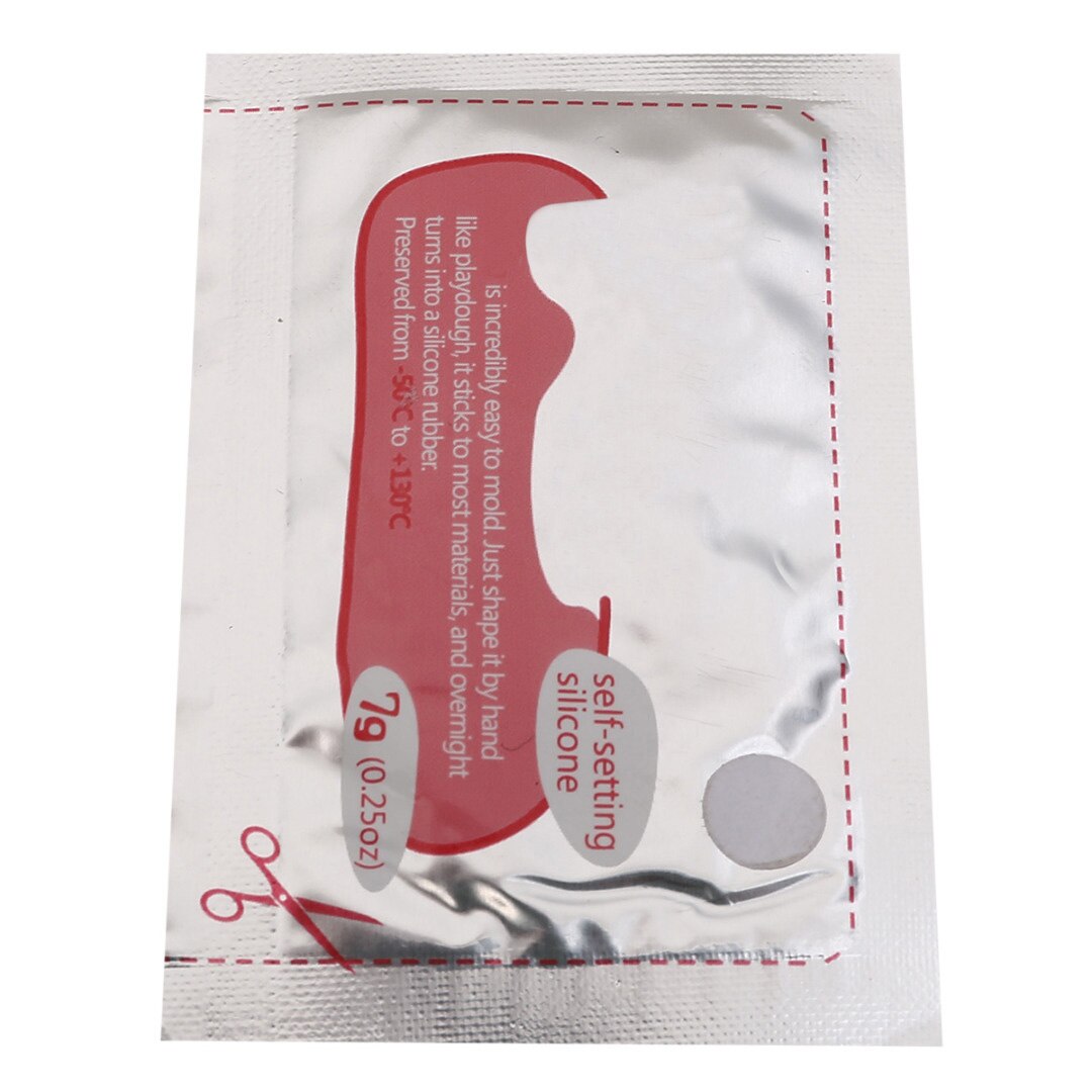 Waterproof Self-setting Rubber DIY Moldable Glue Self-setting Repair Stick Fix Rubber Black & White Repair Rubbers