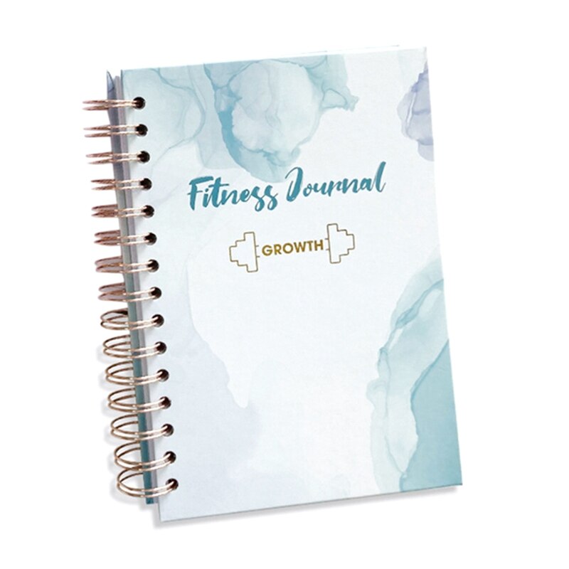Workout Fitness Journal Planners, Dagelijks Wekelijks Non-Gedateerd Planner, notepad Voor Fitness En/Voeding Journal/Planners