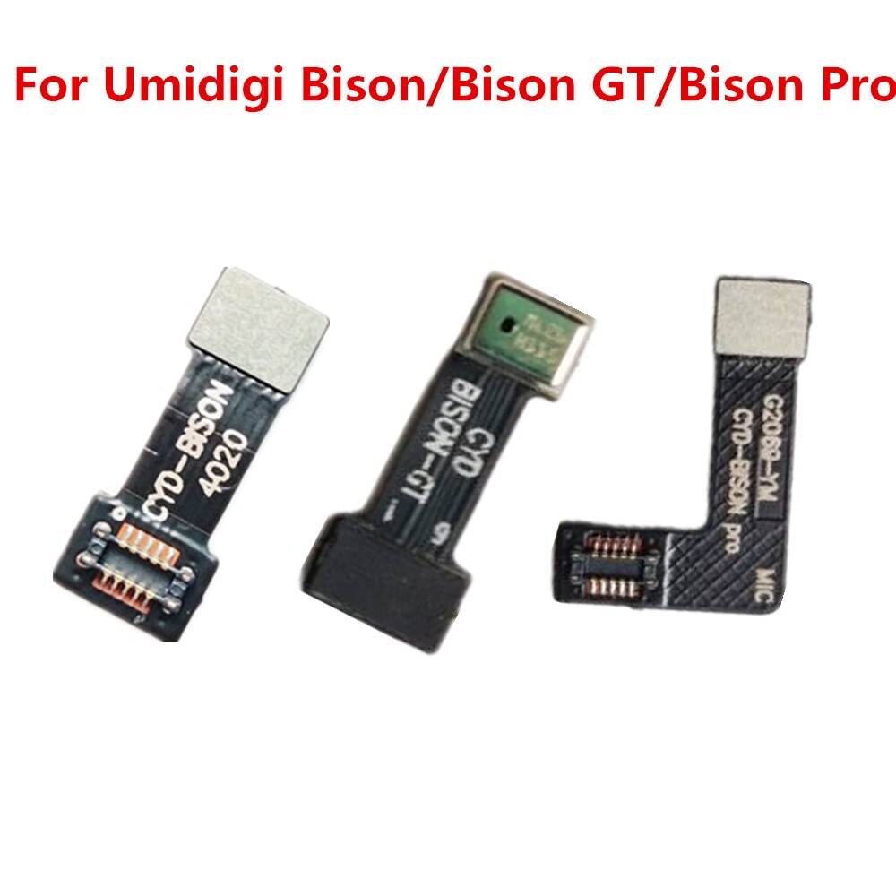 Neue Original UMIDIGI Bison/Bison GT Profi praktisch Mikrofon FPC biegen Kabel Montage Mic FPC Kabel Telefon Zubehör