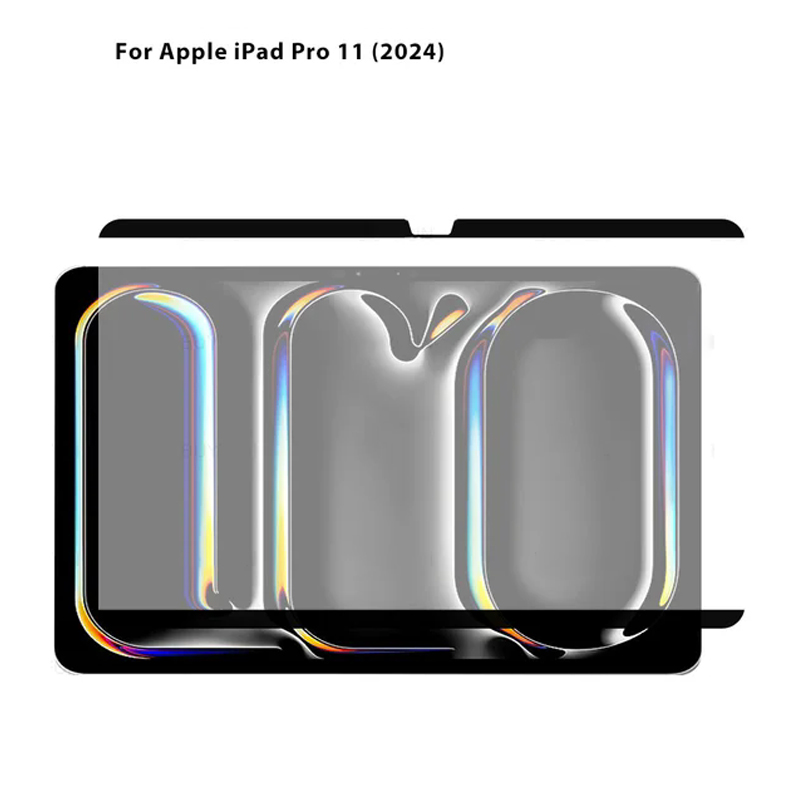 Protector de pantalla magnético reutilizable con sensación de papel para iPad 7/8 9th 10th Pro 11 Mini Air 1 2 3 4 5 6 2024 película de escritura esmerilada mate: Gris oscuro