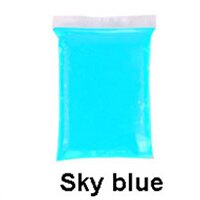 500 G/zak Polymeer Klei Super Licht Zacht Modellering Polymeer Klei Plasticine Diy Kinderen Speelgoed Leren Slime-Speelgoed Kinderen Speelgoed: Sky blue