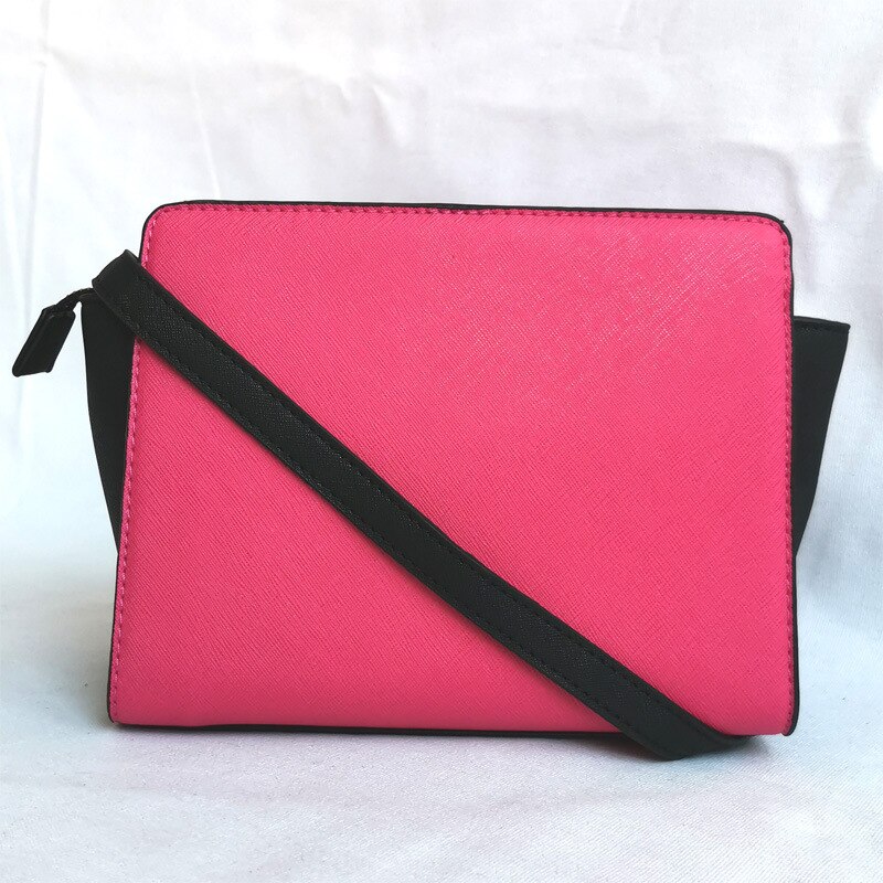 Beknopte Pu Snoep Mini Handtas Schoudertas Crossbody Tas Elegante Hobos Voor Vrouwen & Meisjes Mode: rose black