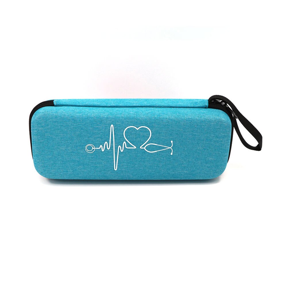 Fest EVA Organizer Medizinische Reise Tragetasche Lagerung Box Für 3M Littmann Krankenschwester schwangere frauen Stethoskop Tragbare fall Tasche: Sky Blue