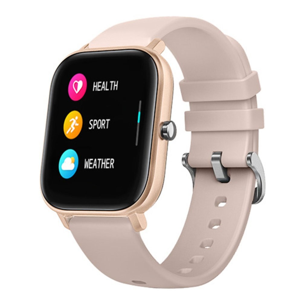 P8 Smart Horloge Sport Ip67 Waterdichte Klok Horloge En Andere Sport Modi Display Smartwatch Smart Polsband: gold