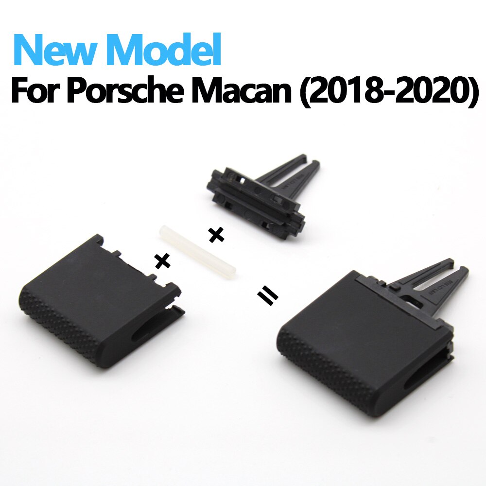 Car Front Rear Air Conditioning AC Vent Grille Clip Slider Repair Kit For Porsche Macan