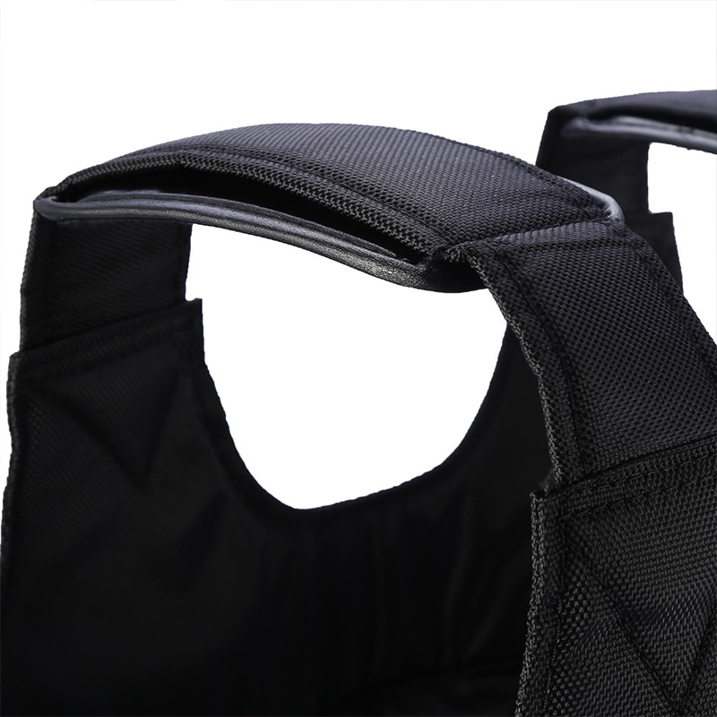 20kg/50kg Pesi Regolabile Carico ponderato veste Gilet per La Boxe Allenamento con i Pesi Allenamento di Sabbia Attrezzature per Il fitness Abbigliamento