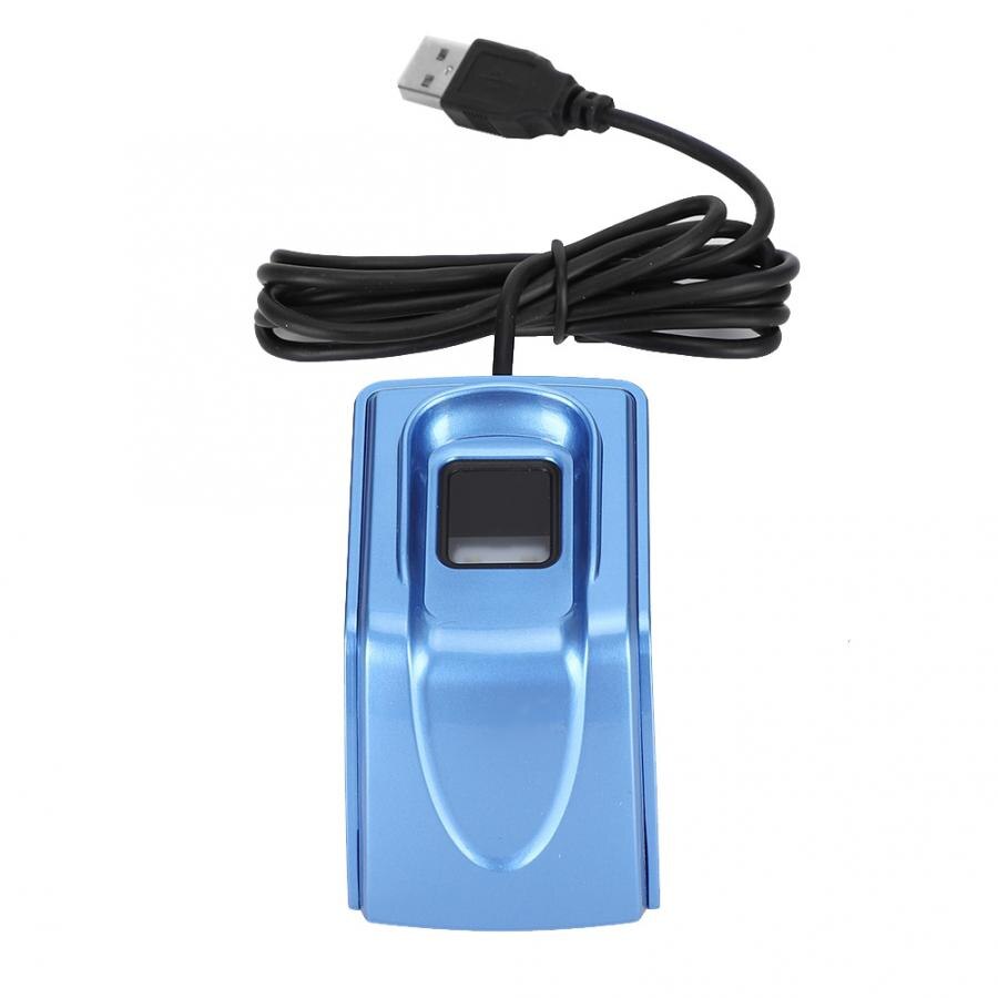 Fs50 5v 60ma usb optisk fingeravtrykksamlerleser identifikator blå for /for /for fingeravtrykksensor