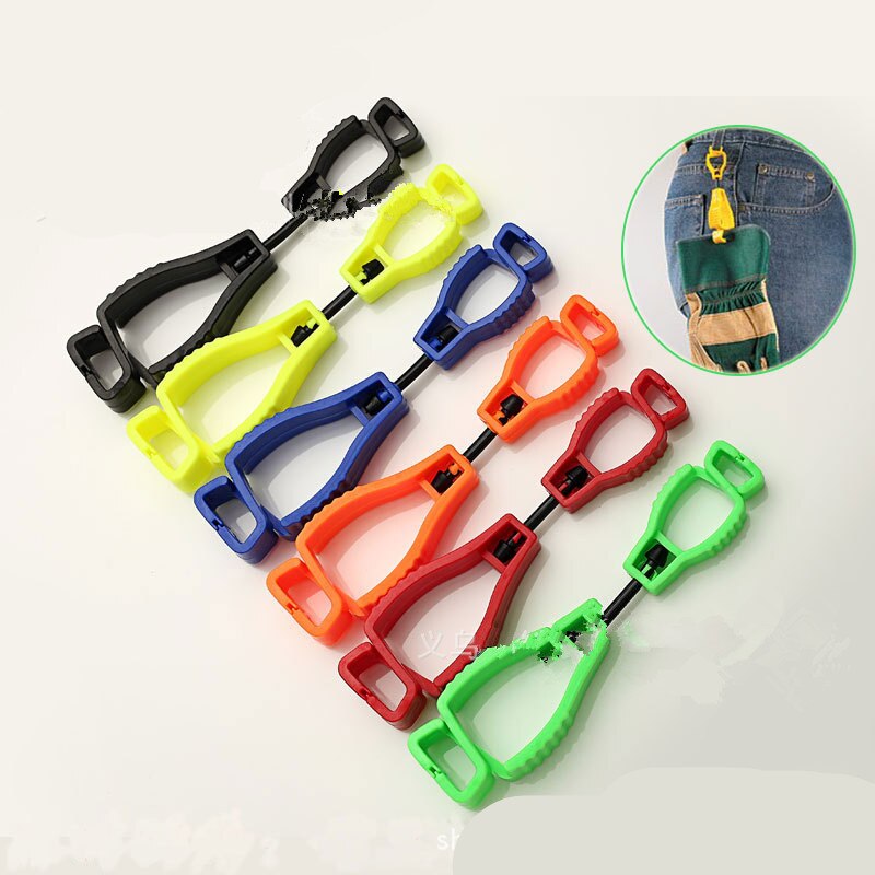 Glove Clip Holder Hanger Guard Labor Work Clamp Grabber Catcher Safety Work Safety Work Glove Grabber Clip Tool Supplies