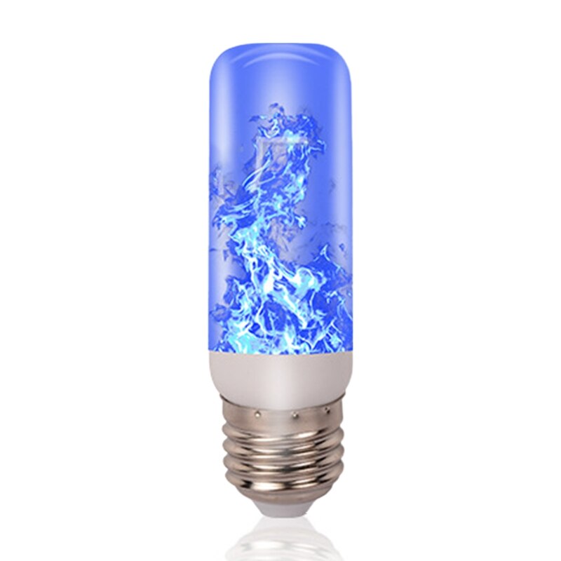 LED Flicker Flame Light Bulb Simulated Burning Fire Effect E27 Lamp Xmas Party Decorations: BL