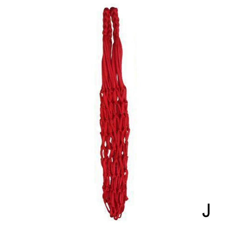 Basketbal Zak Outdoor Sport Voetbal Basketbal Volleybal Tas Nylon Netto Zak Bal Carry Netje Draagbare Sport Apparatuur: J