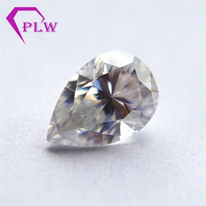 Provence jóias wholesal D cor 3*5 milímetros 3ex VVS moissanite 0.35 carat pear forma para pulseira anel colar brinco