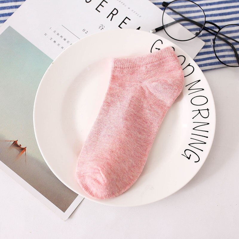 10 pares de Calcetines suaves de algodón para Mujer, Calcetines suaves para Mujer, Calcetines suaves para Mujer: 02