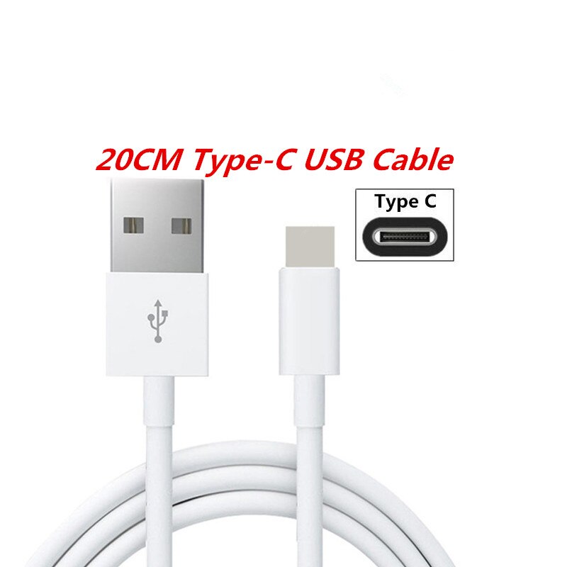 Cable de cargador USB para LETV LeEco Le 2 X527 S3 X626 X622 Le Max 2 X820 genial 1 Pro 3 X720 Redmi Pared de carga adaptador de carga rápida: 0.2M Type c cable