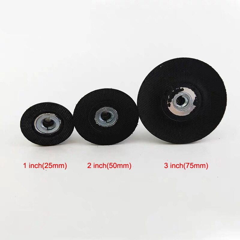 1 "2" 3 "Cal Roloc dysk Podkładka uchwyt Powrót-w górę Podkładka W/ 1/4" cholewka 6mm gwint śrubin powierzchnia kondycjonowanie tarcze dla szlifierka prosta