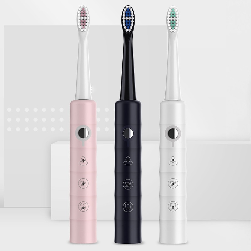 Elektrische Tandenborstel Oral Schoonmaken Witter Beschermen Tandvlees Oplaadbare Waterdichte Professionele Sonic Elektrische Tandenborstel