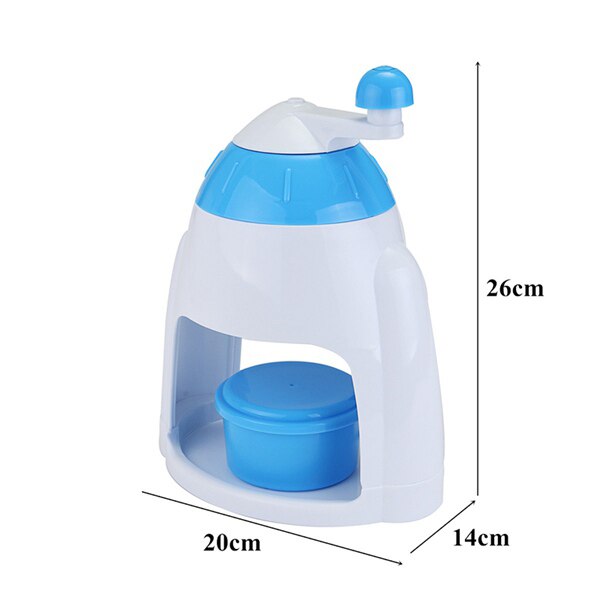 Máquina Manual de hielo para el hogar máquina de batido de copos de nieve máquina de mano picadora de hielo