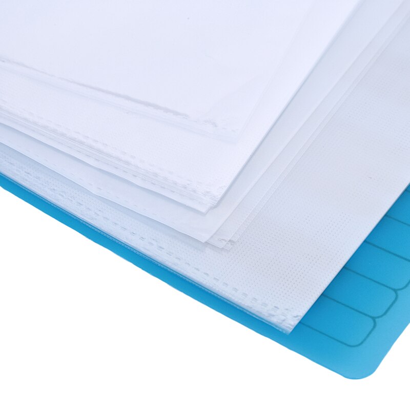 80 Sheets A4 Music Book Folders Piano Score Band Choral Data Book Large Capacity File Folder Portfolio Office Stationery