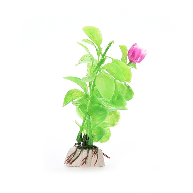 1 stuk simulatie kunstplanten aquarium decoratie water onkruid ornament plant aquarium aquarium gras decoratie: 4