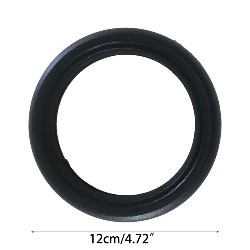 Tampa do pneu para rodas carrinho, acessórios do bebê, roda traseira dianteira, alto desempenho, fácil instalação, durável, 12cm diâmetro: Vermelho