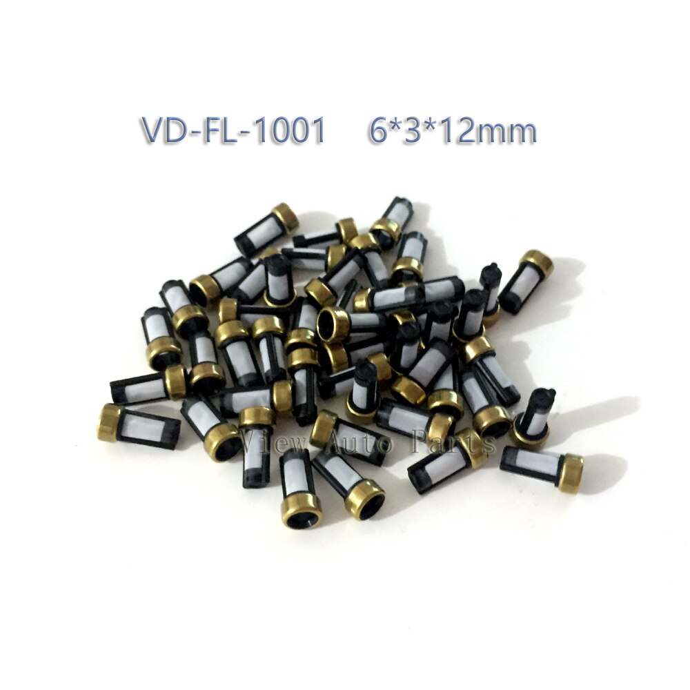 200 stks Brandstofinjector Micro Basket Filter Topkwaliteit Fit voor ASNU03C Injector reparatie kits Maat 6*3*12mm VD-FL-1001