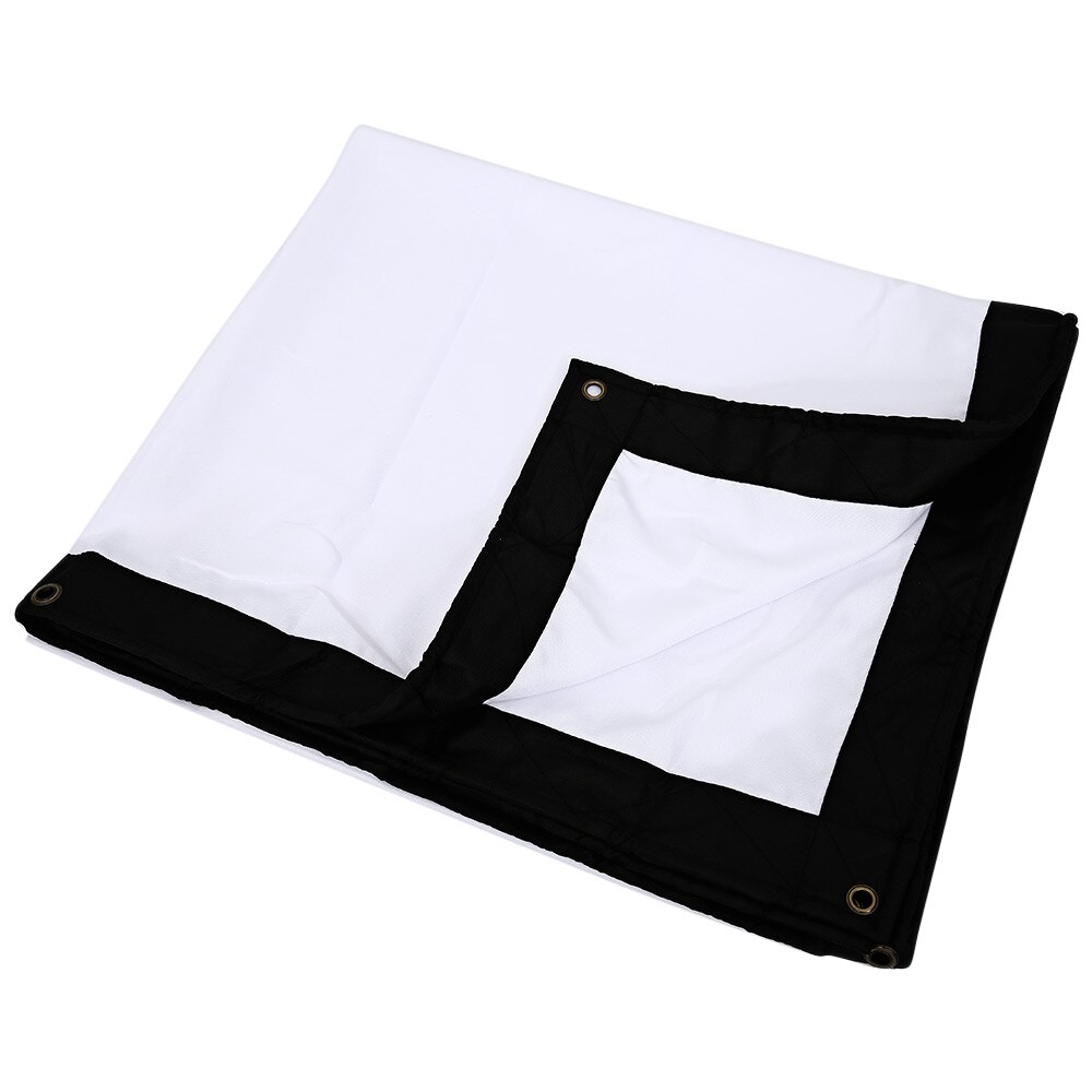 Flexible Projector Screen 100 Inch/150 Inch 16:9 Fabric for Projection Screen Portable Tabletop Projector Flexible Screen