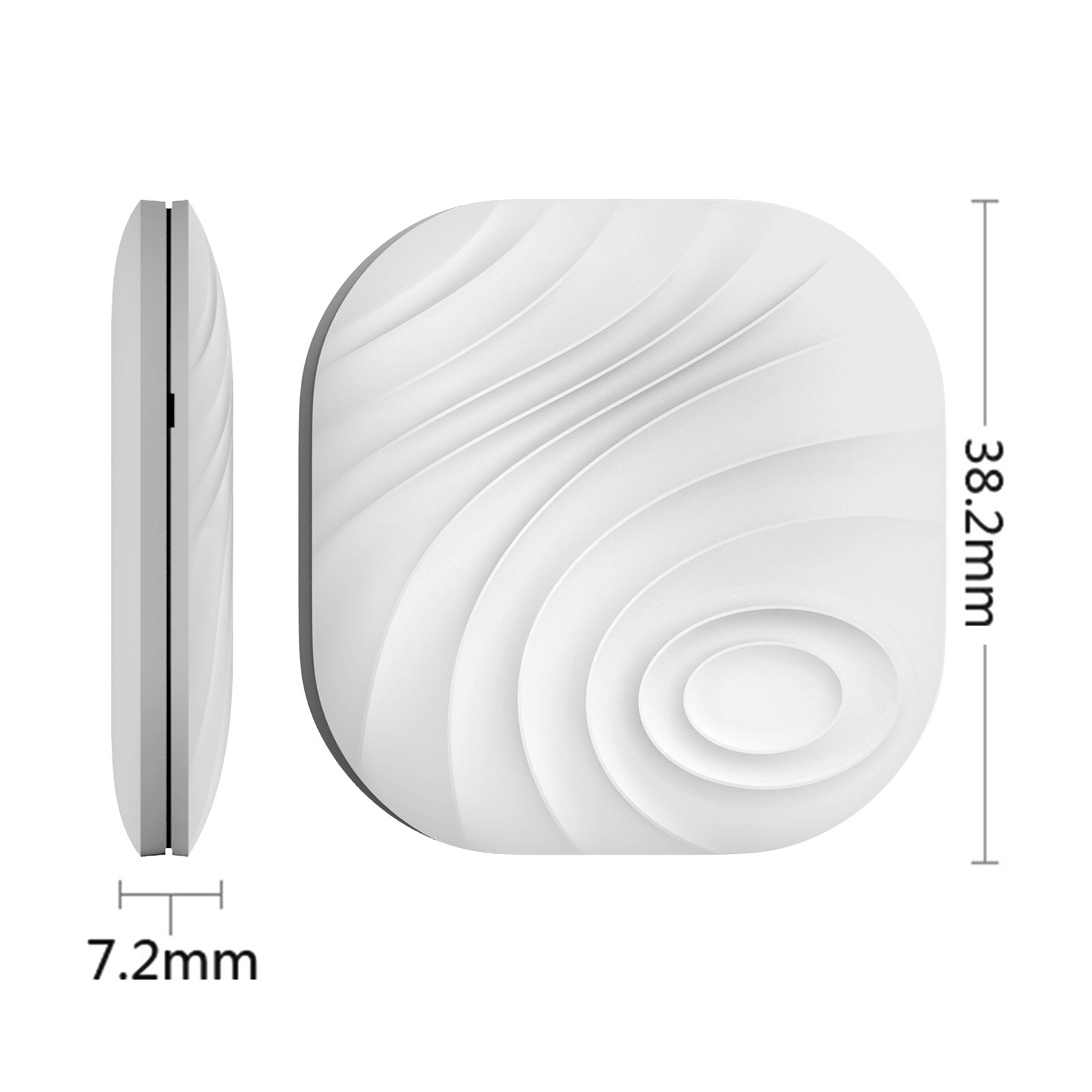 Portable Bluetooth Tracker Locator Mini Anti-Lost Smart Remote Theft Device Intelligent 2-way Anti-theft Tracker Tracking Finder