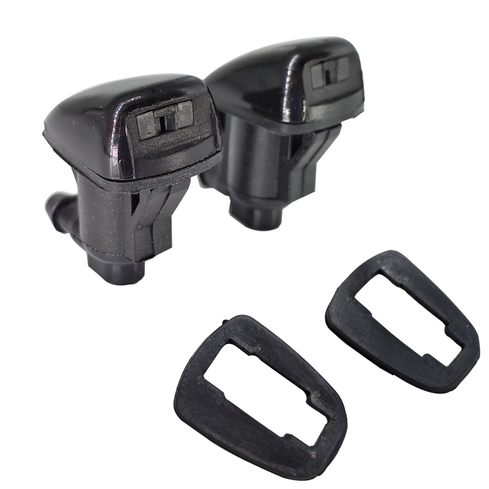 2x auto biler forrude visker dyse sprinklerdyse passer til toyota sienna  xl20 corolla  e121 camry  xv30 sprøjtedyser sprinklerdyse