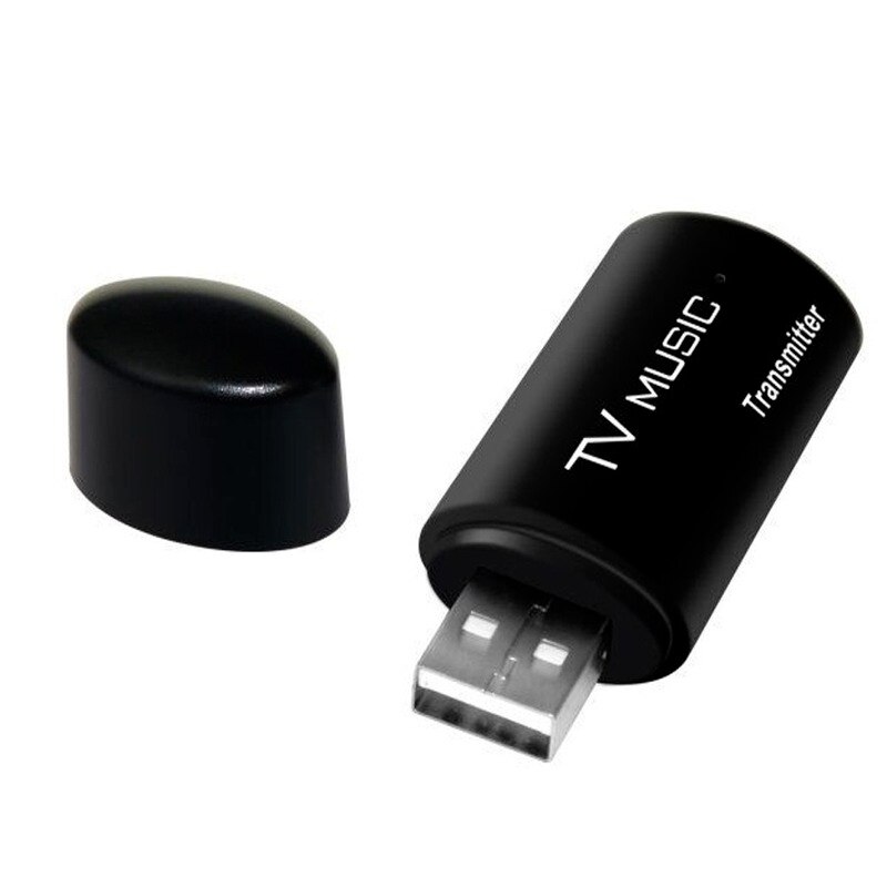 USB Wireless Audio Transmitter Bluetooth Music Stereo Dongle Adapter for TV Smart PC MP3 Headphone