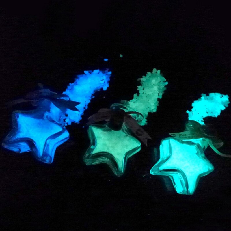 Glow in the Dark Gravel Rubble Fish Tank Aquarium Park Garden Yard Home Decor