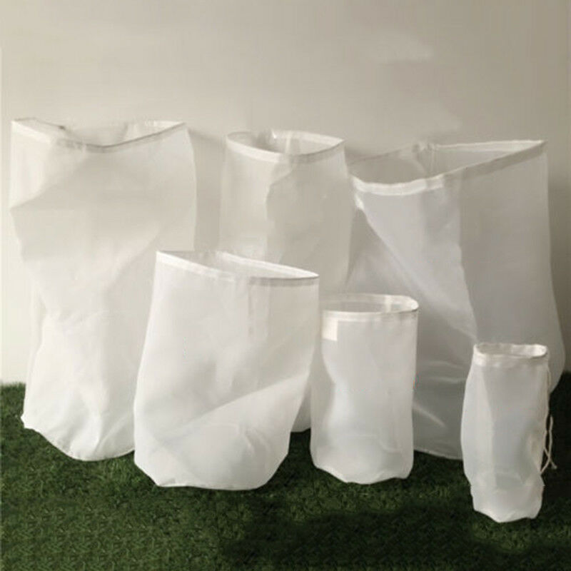 100/200 Mesh Brouwen Zeef Zak Food Grade Moer Melk Wijn Bier Zeef Emmer Soja Sap Plantaardige Vulling Koffie Aquarium Filter