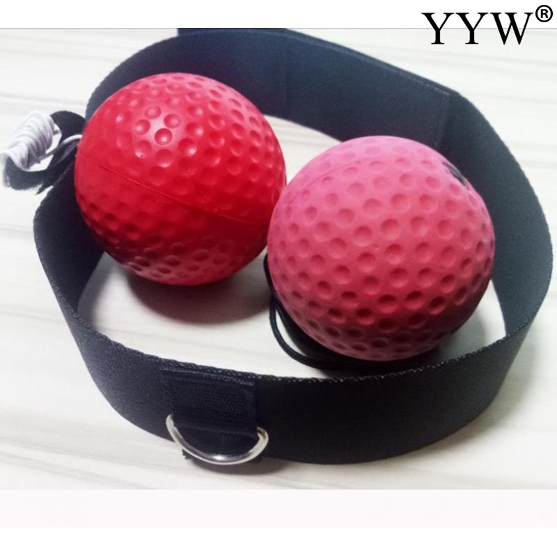 Diadema de entrenamiento de velocidad para reflejos de boxeo, diadema ajustable para Equipo de Boxeo: red 25g 85g