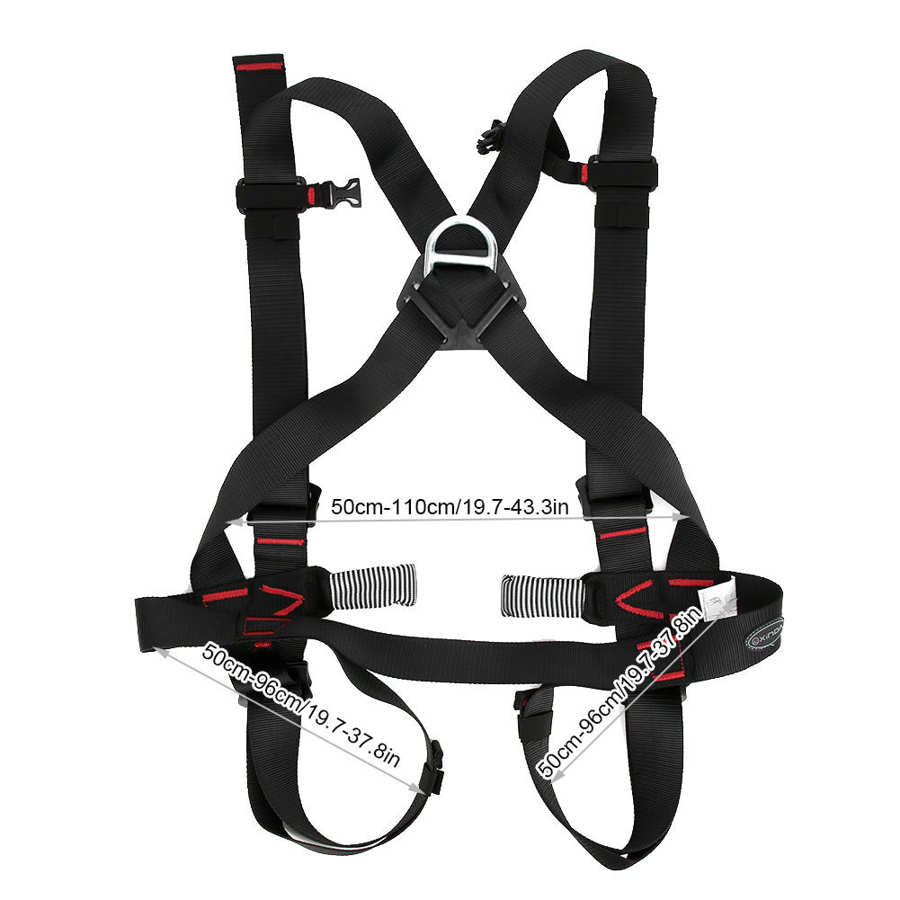 Climbing Harness Safety Belt Anti Fall Full Protection for Outdoor Sports Rescuing Rock Rappelling