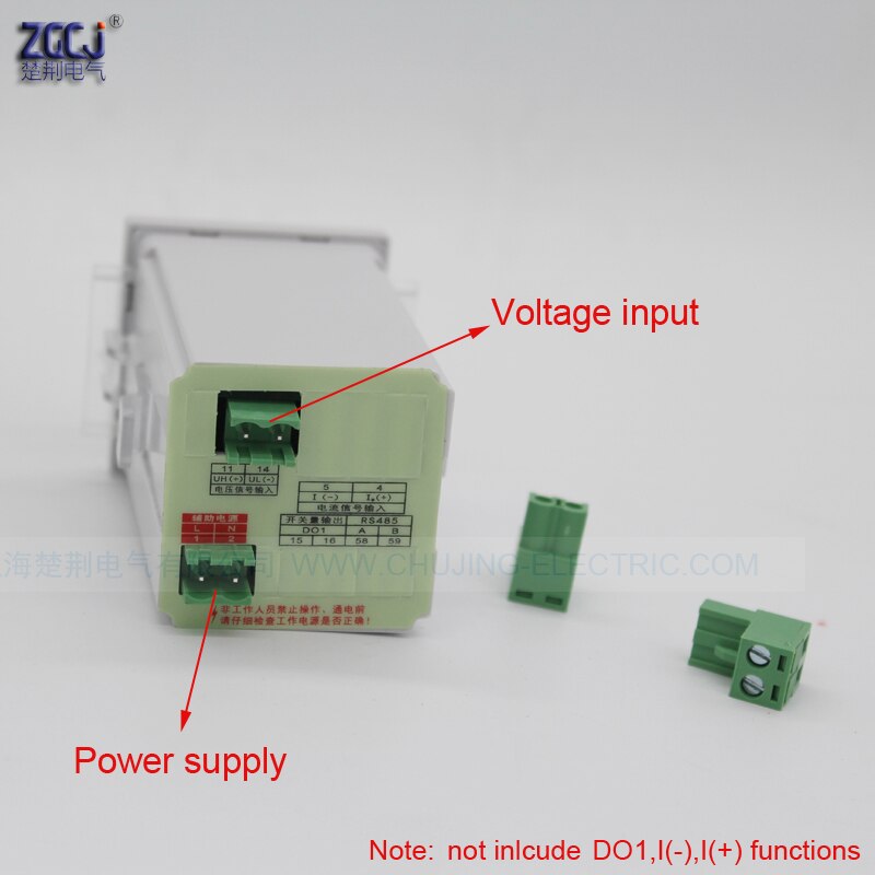 Singal phase 220VAC 45-65Hz digital frequency panel meter 48*48*80mm mini digital Hz meter