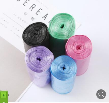 Poubelle de tri domestique superposée en plastique, seau de rangement de cuisine humide et sec, fût en papier de grande capacité: 5PCSrandom color