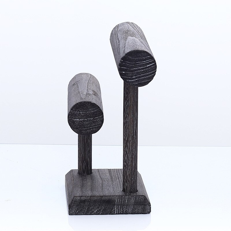 Lightweight Wood Jewelry Display Stand - Necklace Bracelet Holder Organizer for Display
