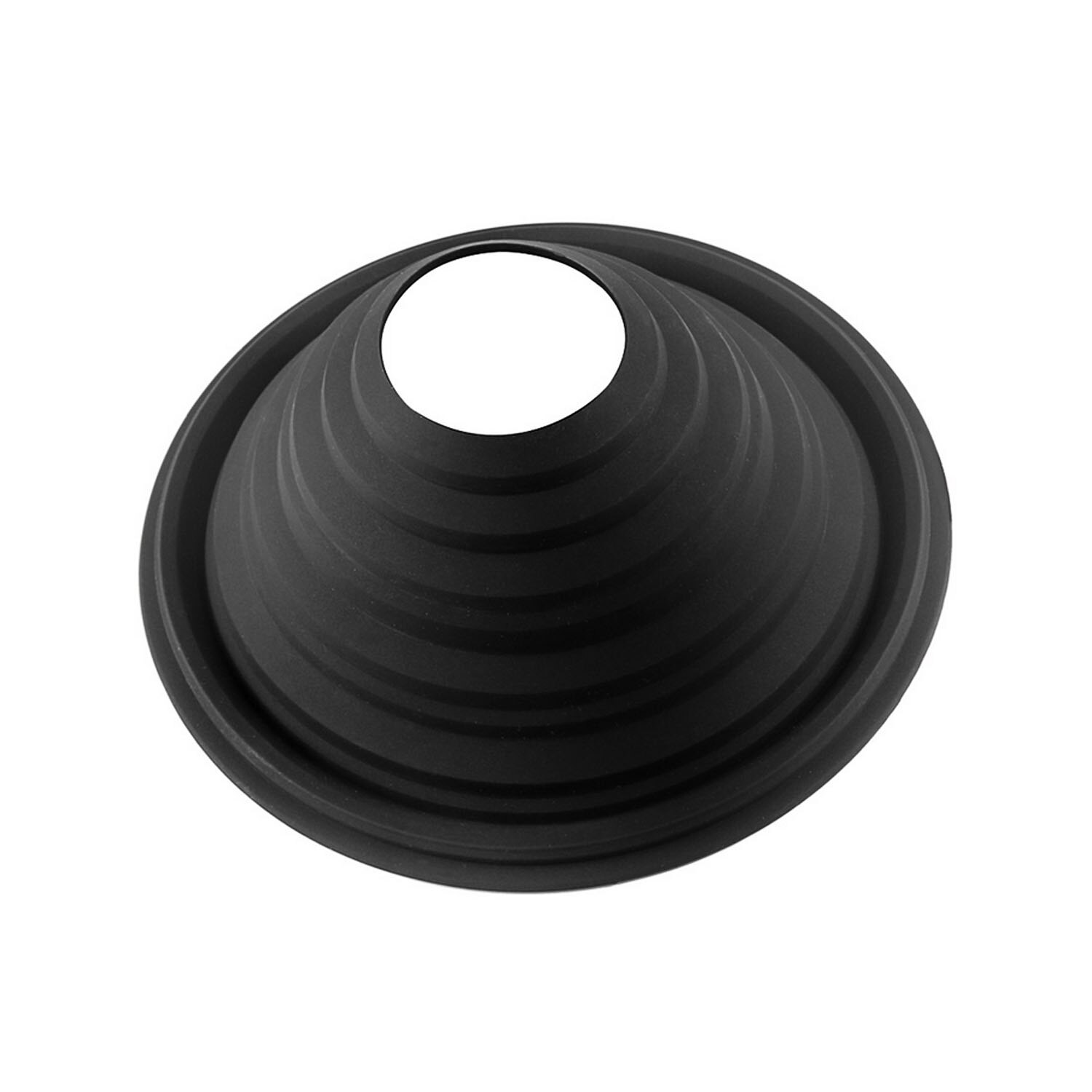 Gosear Anti Reflective Foldable Silicone Lens Hood End Lens Cap Cover for Blocking Glare Emission SLR DSLR Camera 62mm Diameter