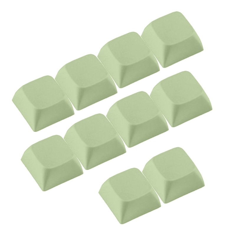 10pcs XDA2 Keycaps 1U Multi Color Pbt Keycap for Gaming Mechanical Keyboard Keycaps 1.6mm Thickness Blank Keycaps
