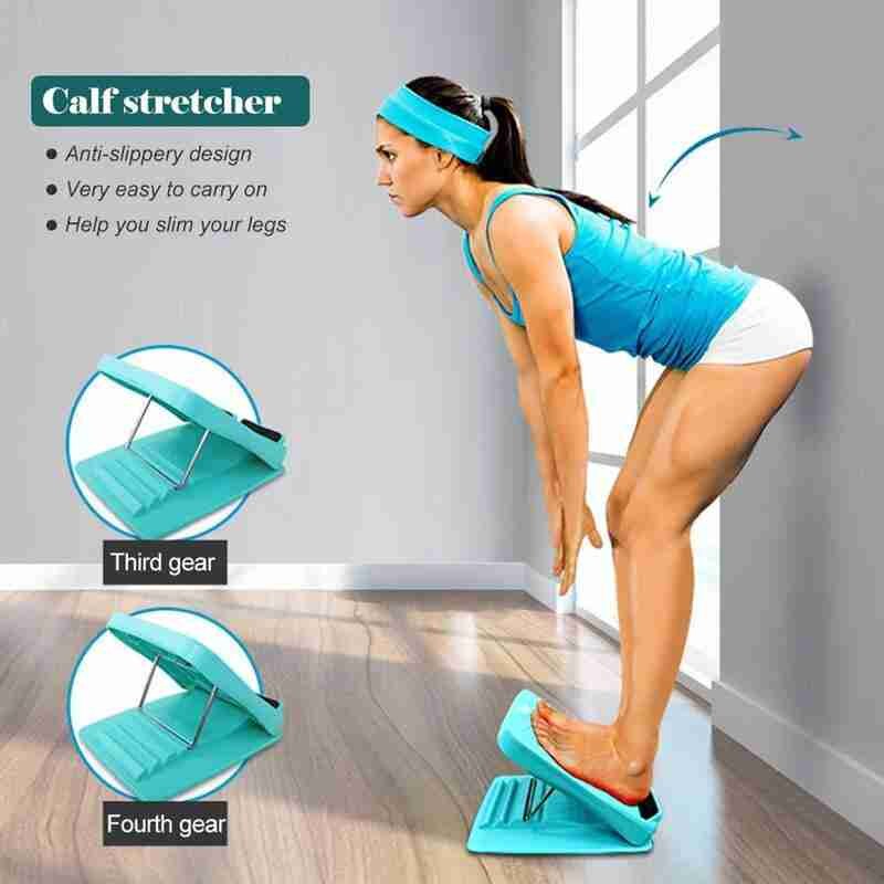 Anti-Slip Verstelbare Voet Kalf Brancard Helling Board Staande Geneigd Helling Stretching Body Het Kalf Te Board Stretch P4H4